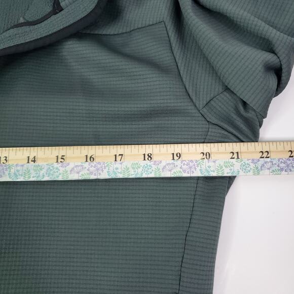 Adidas Terrex Teal Green Women's Size M Unisex zip-up Lightweight Jacket - Picture 11 of 14